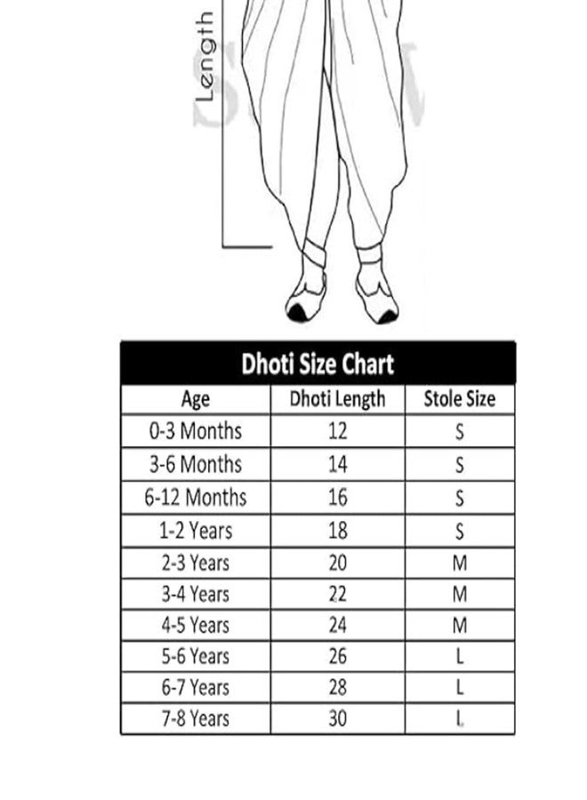 DESI ANDAAZ Krishna Dress for Kids – Fancy Dress for Boys & Girls | Bal Krishna Dress with Mukut, Flute & Accessories (Set of 10)| Janmashtami - Image 3