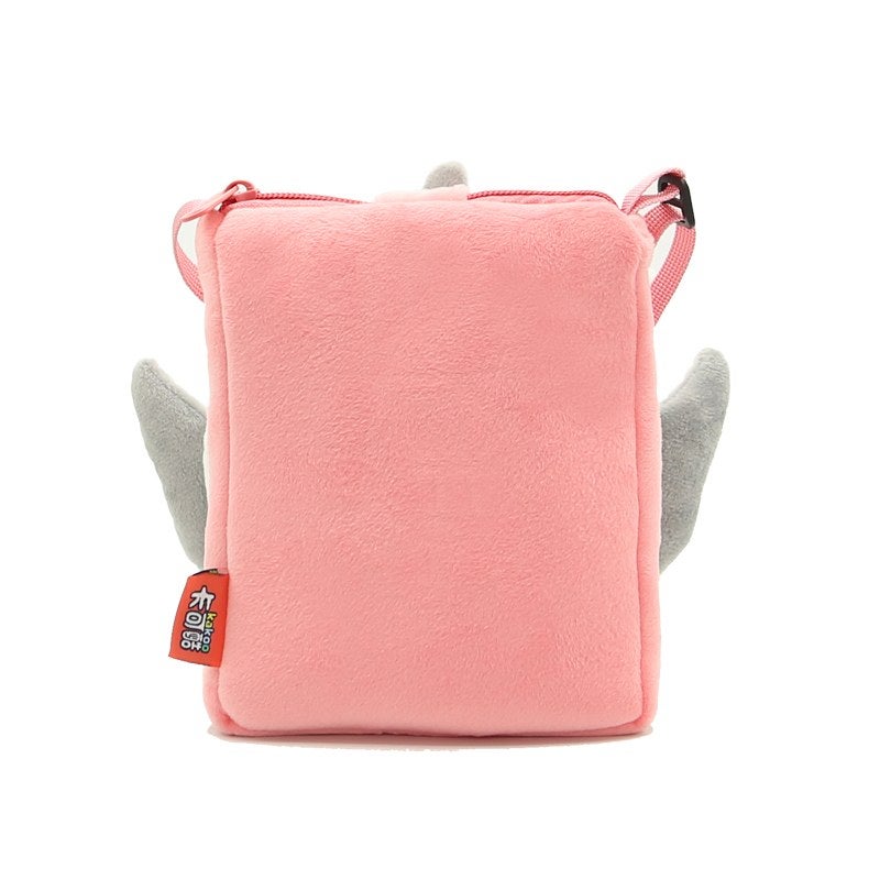 Plush Kids Crossbody Bag, Unicorn Animal Design, Soft Lightweight Shoulder Bag for Daily Outings - Image 3