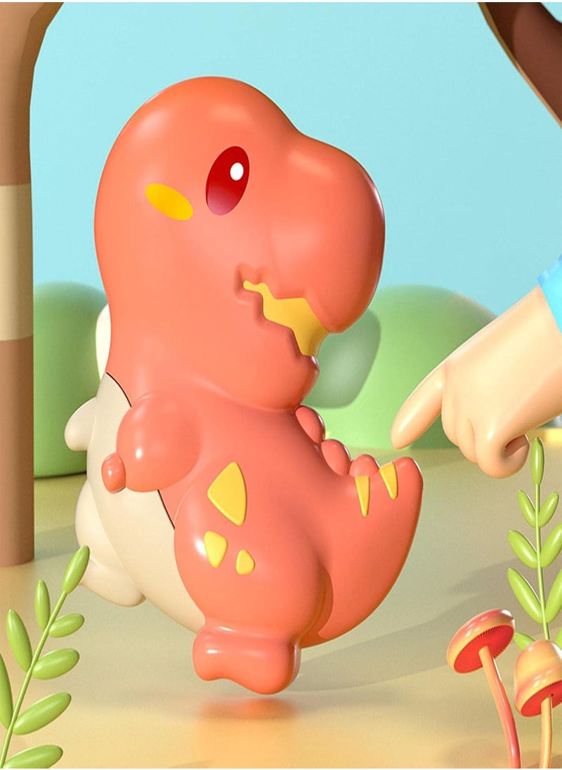 GGOOT - Suction Spinner Toy - 3-pcs Dinosaur Baby Bath Spinner Toy with Suction Cup | Window Wall Suction Toys, Spinning Top Toy Animal Spin Sucker Baby Bath Toys - Image 1