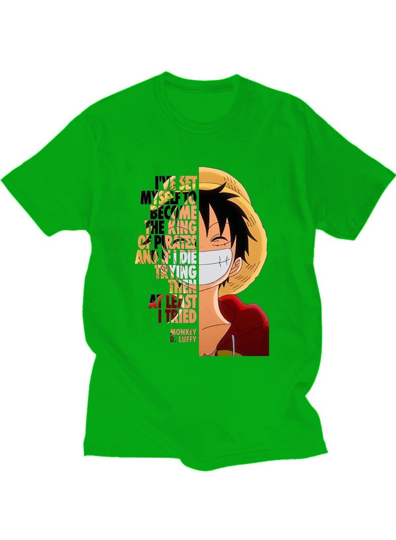 KUYING One Piece Short Sleeved T-Shirt 