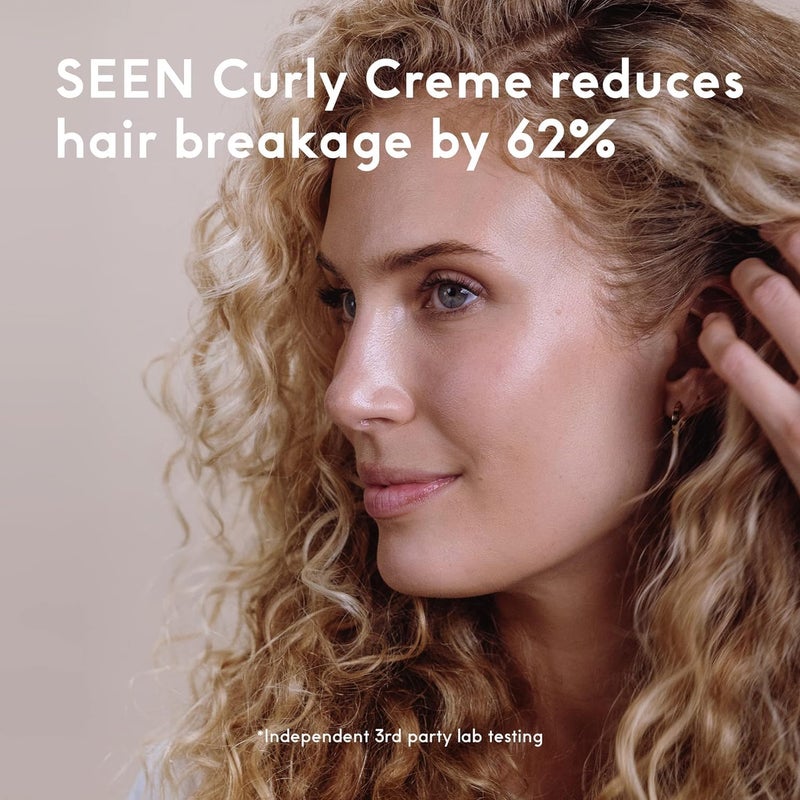 SEEN Curly On The Go Kit, Fragrance Free - Non-Comedogenic & Safe for Sensitive Skin - Curl-Defining Styling Hair Bundle - Anti Frizz - Heat Protectant - Image 4