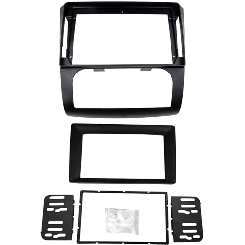 DKMUS Radio Stereo Bezel for Nissan Altima 2006-2012 Dash Installation Mount Trim Kit Fits 9" and Double Din (Auto A/C) - Image 1
