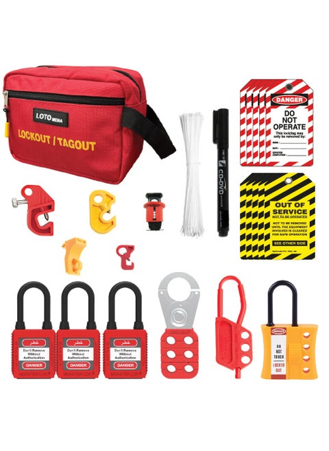 LOO MENA Electrical LOTO KIT Micro