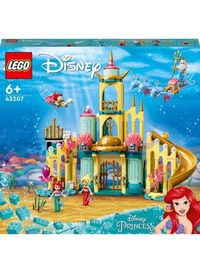 LEGO Disney Princess Ariel's Underwater Palace 43207 Building Kit (498 Pieces) - Image 4