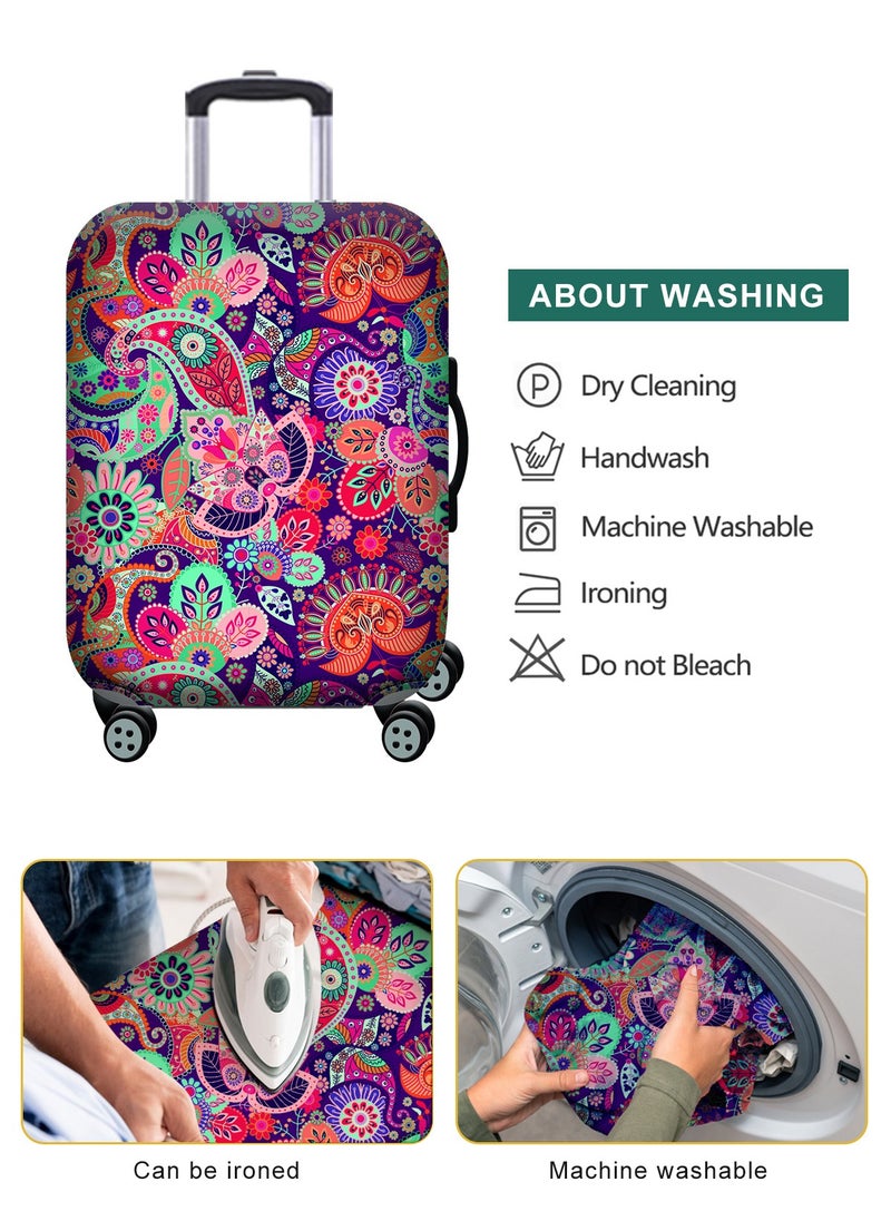 URbazaar Elastic Travel Luggage Cover Travel Suitcase Protective Cover for Trunk Case Apply to luggage Suitcase Cover  - Image 2