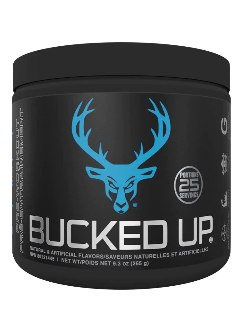 Bucked Up Pre-workout 25 Servings Blue Raz 265g - pzsku/Z1D78A04FE775F7655EFAZ/45/_/1710663335/782b0ab5-afa8-4e8e-b07c-dbab774adffe