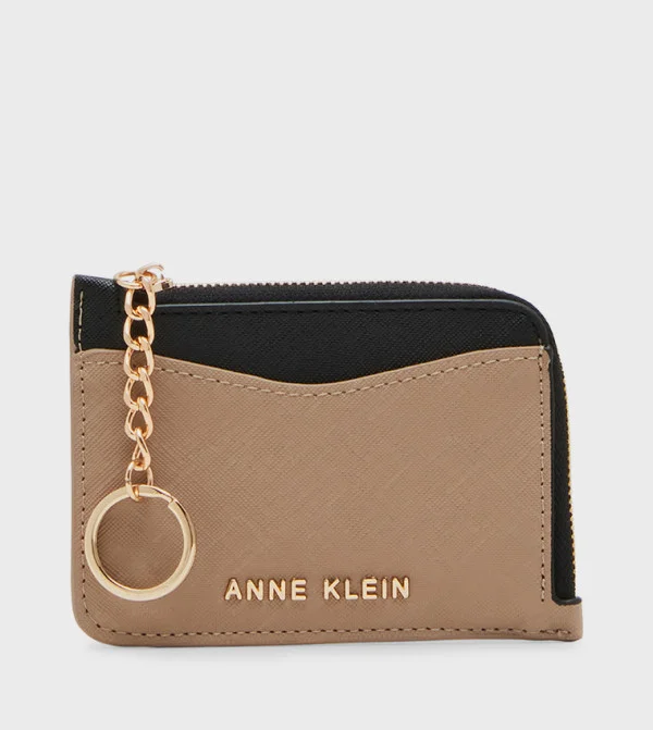 ان كلاين Anne Klein Logo Detail Card Holder