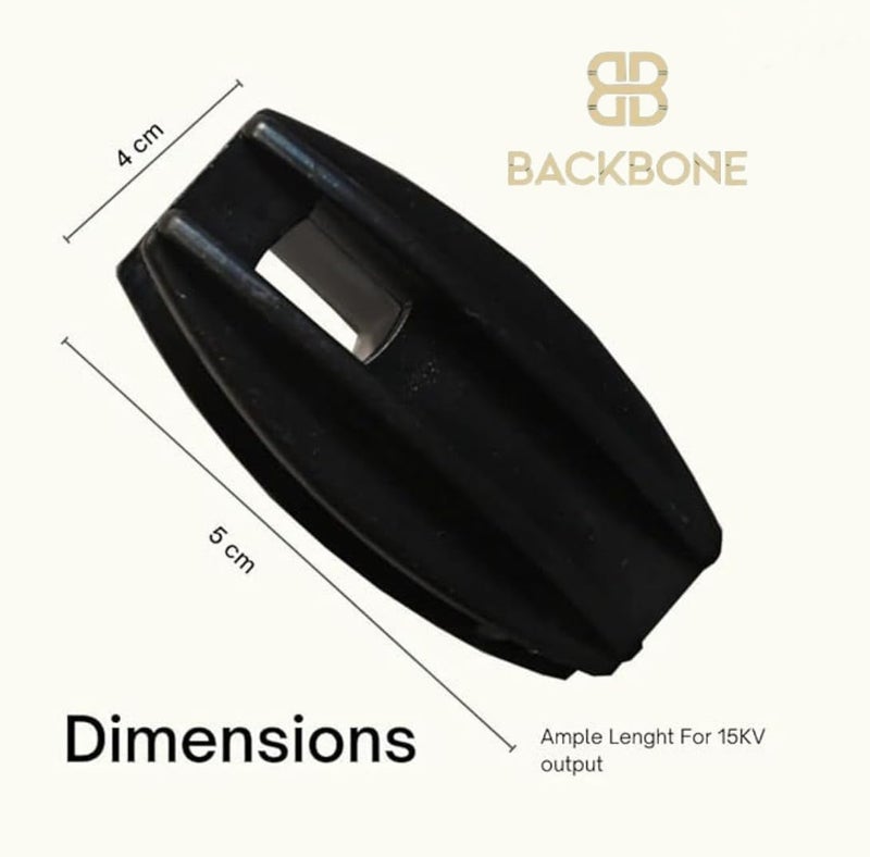 Backbone Corner Insulator for Solar Fencing Virgin Material” India’s No 1 Agriculture Product for Zatka Machine Electric/Electric Fence/Farm/Garden (Extra Long-Lasting) (Pack of 100) - Image 3