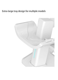 Generic For Meta Quest 3 Headset Charging Dock VR Display Stand Accessories Compatible With Meta Quest 3 VR Headset And Touch Controllers Station Holder Base With LED Light White  - Image 4