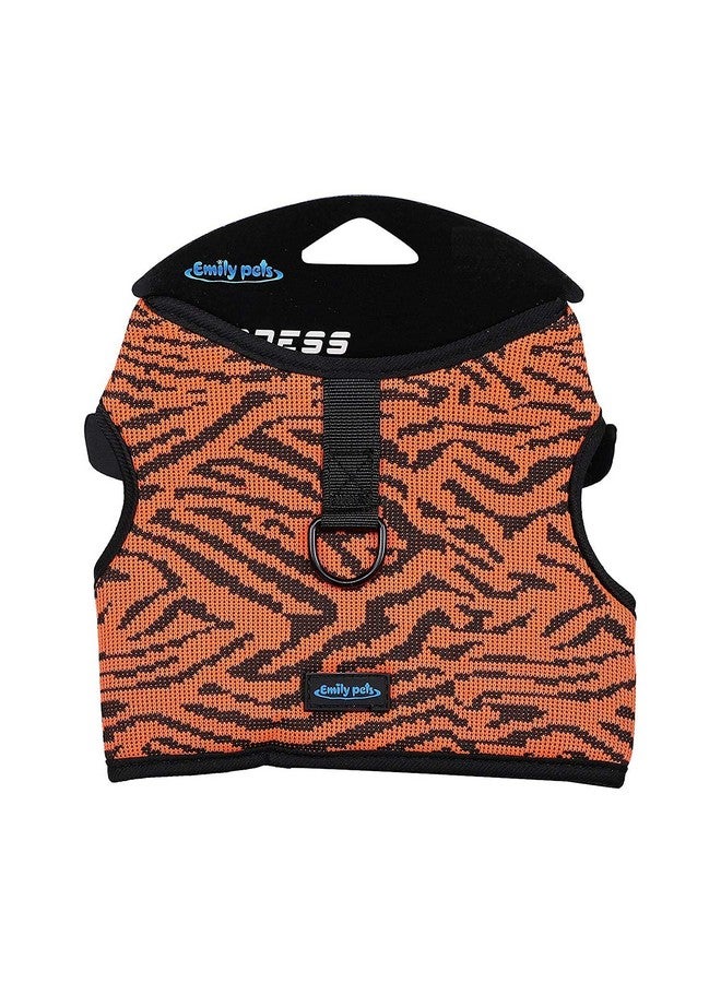 إيميلي بيتس سترة ناعمة قابلة للتعديل للكلاب وحزام للكلاب (كبير، برتقالي) - Image 1