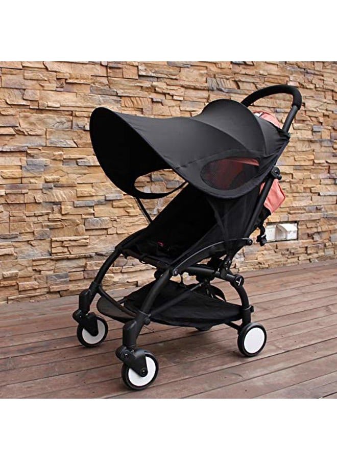 ROMIRUS Sunshade Extension, Stroller Sunshade Canopy Attachment Compatible with YOYO Strollers for Stroller Sun Protection - Image 4