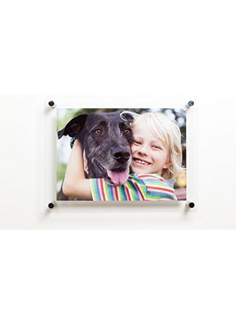 Wall Mounted Clear Acrylic Photo Certificate Frame for A3 prints