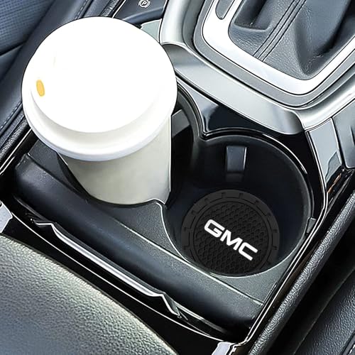 TACOMA Car Cup Holder Coaster for GMC Recessed Silicone Cupholder Coaster Interior Accessories 2.75in 2Pack - Image 3