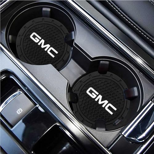 TACOMA Car Cup Holder Coaster for GMC Recessed Silicone Cupholder Coaster Interior Accessories 2.75in 2Pack - Image 2