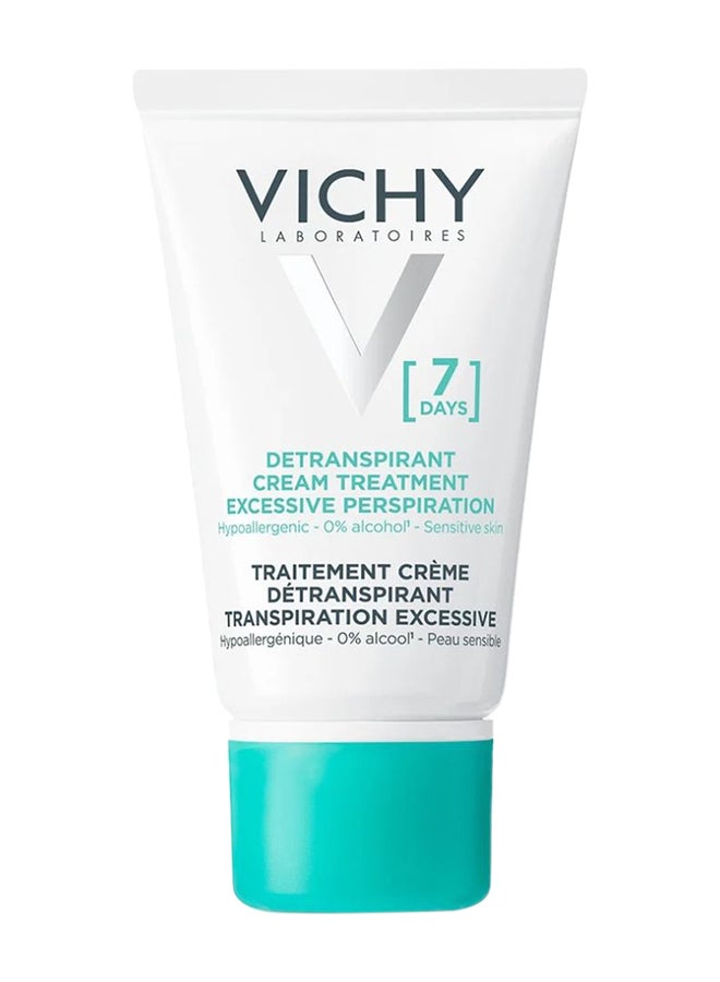 VICHY Detranspirant Cream Treatment Excessive Perspiration 7 days 30ml - Image 1