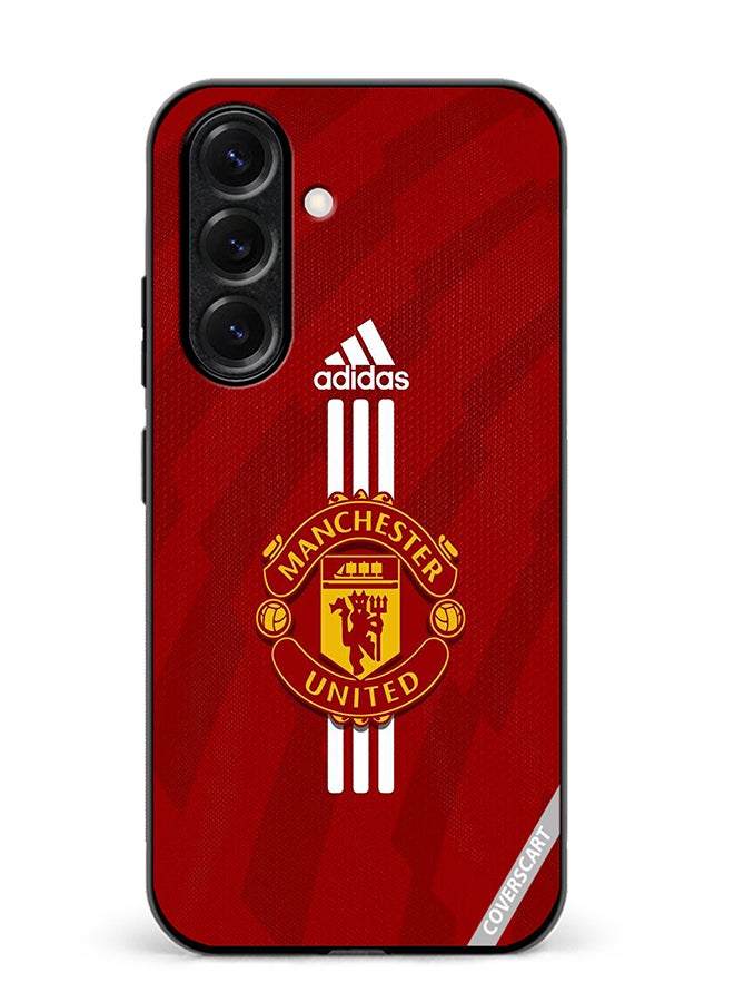 VR CREATIVE Protective Case Cover For Samsung Galaxy S25 Man United Design Multicolour