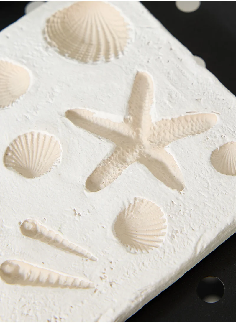 ساس آند بيل Shell Imprint Coasters (Set Of 4)