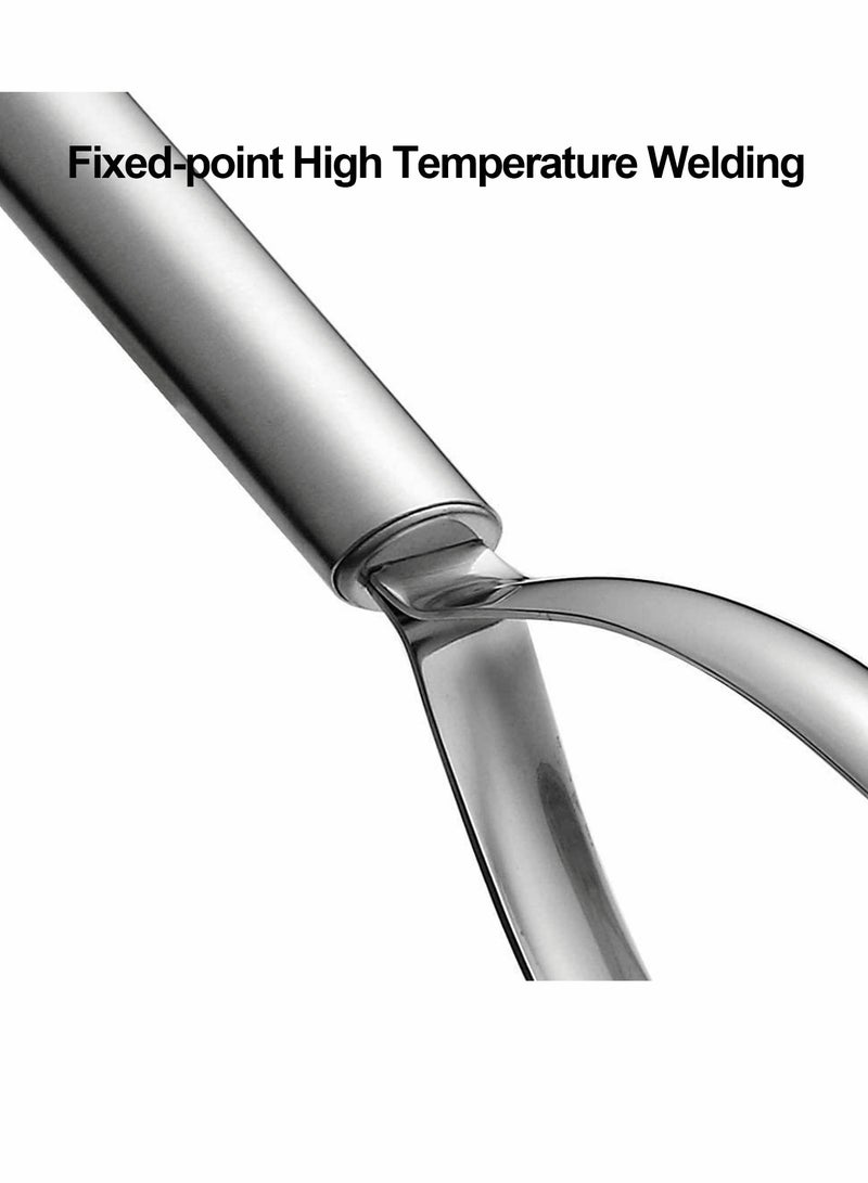 Excefore Potato Masher Stainless Steel Household Heavy Duty Potato Masher Vegetable Masher - Image 3