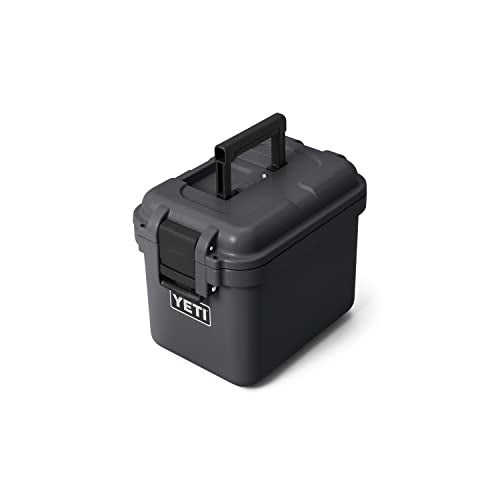 YETI LoadOut 15 GoBox Divided Waterproof Cargo Case Dry Box Camera Case Fishing Tackle Box Charcoal - Image 1