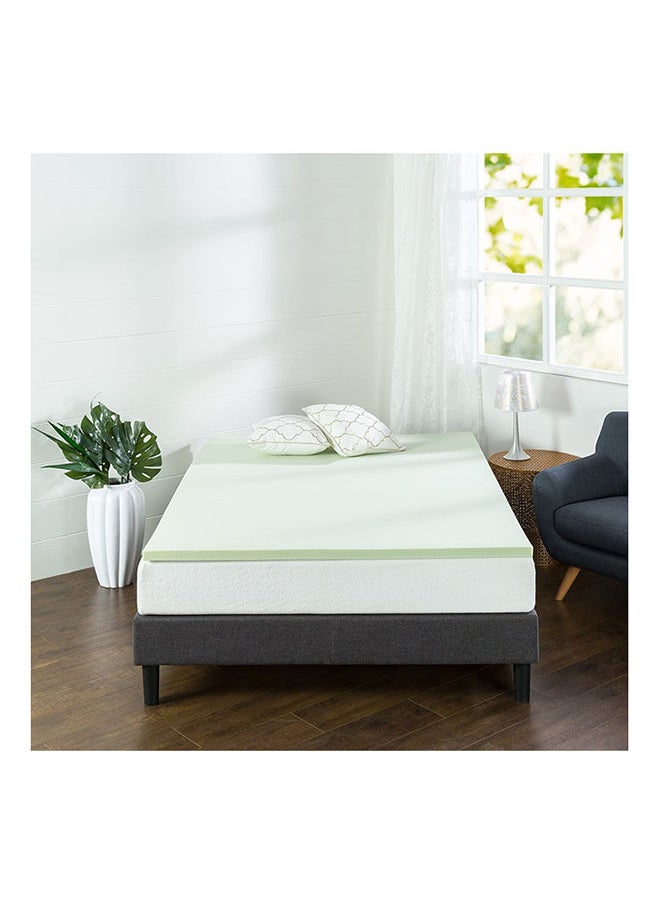 Memory Foam Mattress Topper Extra Comfort Size 100x200x5 Cm