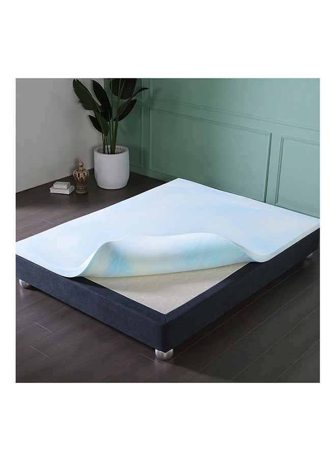 Memory Foam Mattress Topper Extra Comfort Size 100x200x5 Cm
