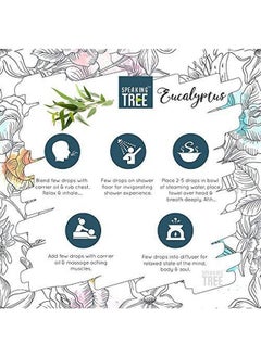Speaking Tree Eucalyptus Essential Oil (30Ml) With Roller 100% Pure, Natural And Undiluted  - Image 5