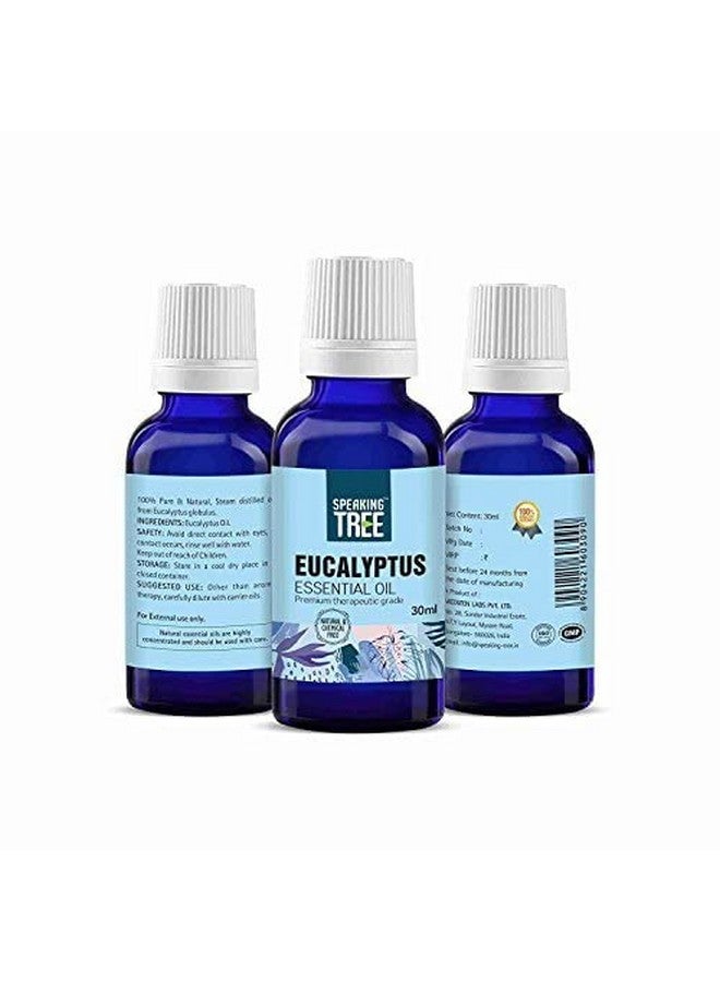 Speaking Tree Eucalyptus Essential Oil (30Ml) With Roller 100% Pure, Natural And Undiluted  - Image 3