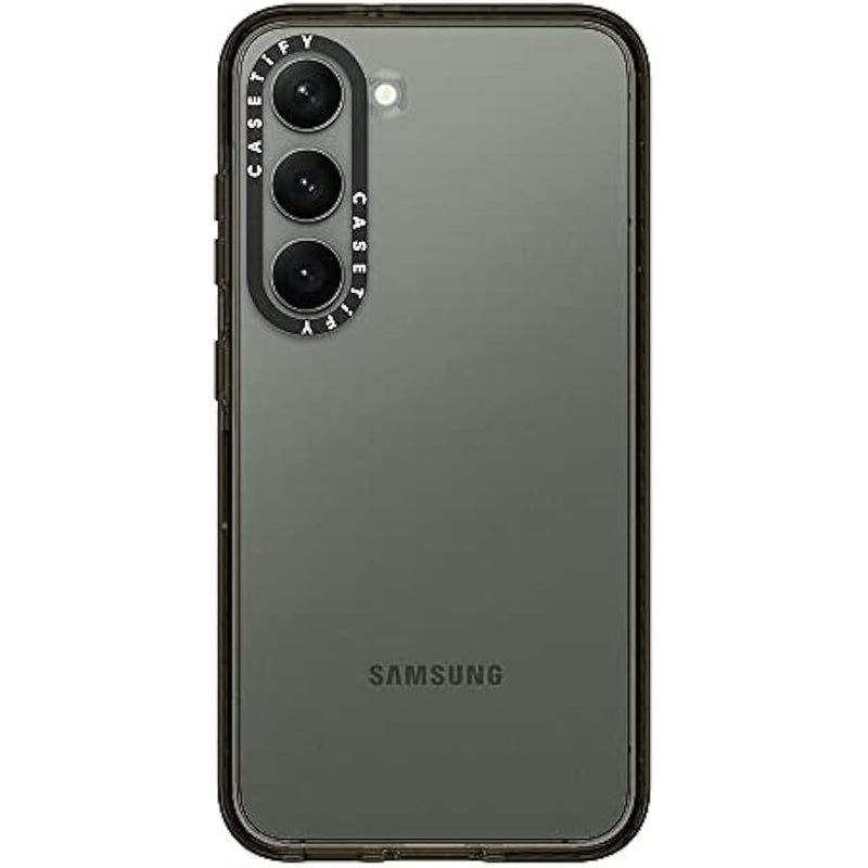 Casetify Impact Galaxy S23 Case 【4X Military Grade Drop Tested / 8.2ft Drop Protection】 - Clear Black - Image 4