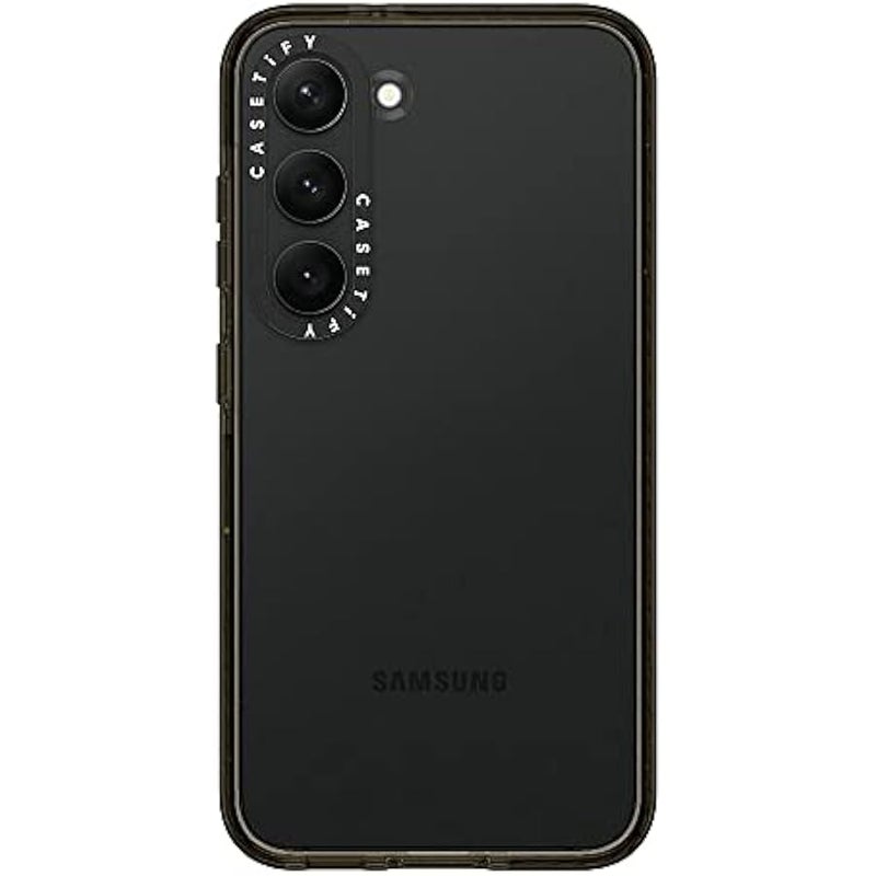 Casetify Impact Galaxy S23 Case 【4X Military Grade Drop Tested / 8.2ft Drop Protection】 - Clear Black - Image 3