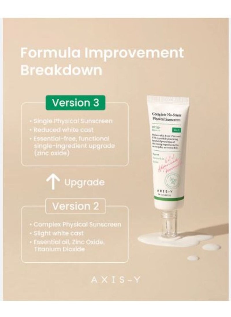 AXIS-Y Axis-Y Complete No-Stress  Sunscreen Spf 50  50 Ml  - Image 2