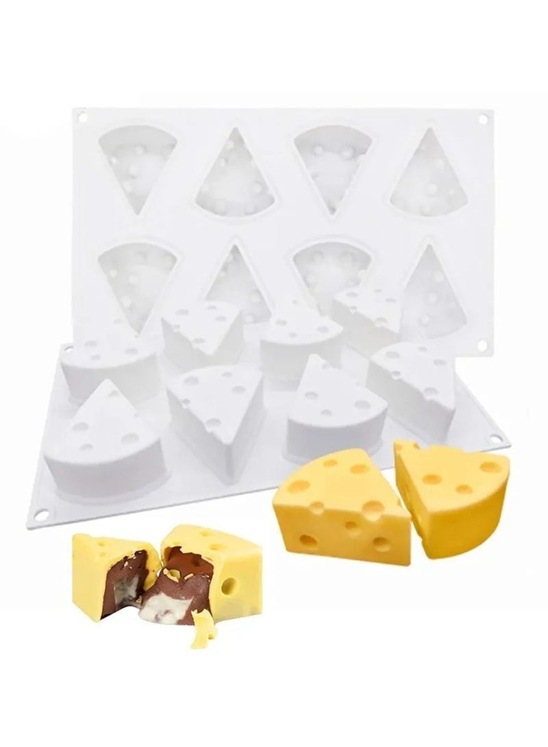 8 Even Cheese Mousse Silicone Cake Decorating Mold For Baking Mould DIY Ice Cream Mold Dessert Mousse Pastry MouldKitchen Tools - Image 1