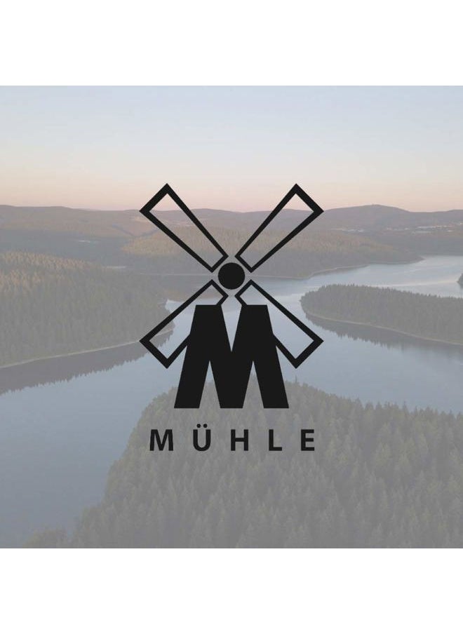 M MÜHLE - Chrome Shaving Set Stand for PURIST Series Brushes & Razors - Image 1