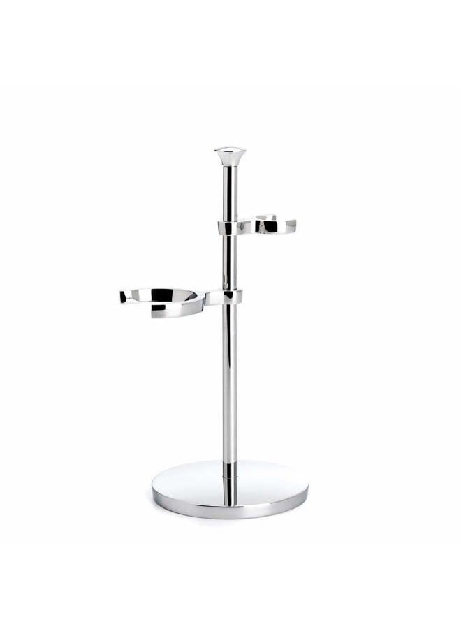 M MÜHLE - Chrome Shaving Set Stand for PURIST Series Brushes & Razors - Image 1