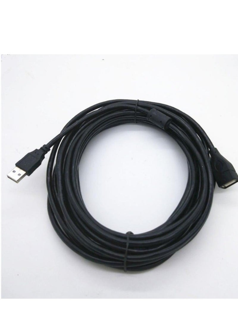 DUNISO Peaceful Usb Extension Cable Male To Female A-f Copper Keyboard Mouse U Disk Extension Data Cable 3m - Image 2