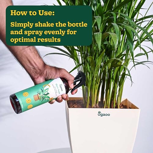UGAOO Plant Tonic Seaweed Liquid Fertilizer Spray 500 ml | Ready-to-Use Seaweed Extract | Organic Liquid Fertilizer for Indoor & Home Garden Use | Seaweed Fertilizer for Healthy Growth - Image 5