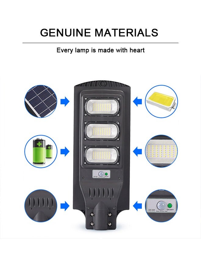 Solar Street Light, Outdoor Courtyard Waterproof, Automatic Charging, Human Body Induction, Solar Integrated Street Light - Image 2