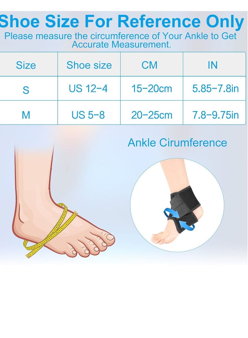 Y&D Kids Ankle Support Breathable Stabilizer Adjustable Children's Protection Sleeve Sports Dance Foot Arch Sprain (S 1 Pair) - Image 2