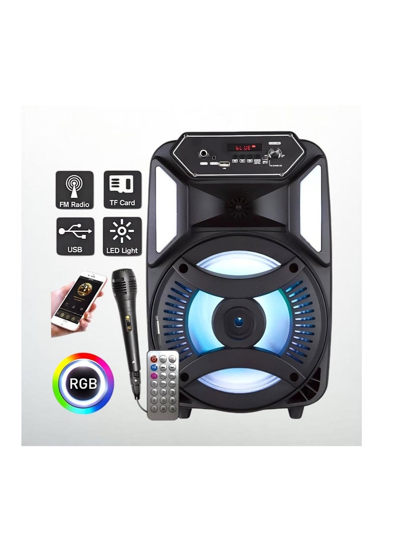 DLC - DLC Attractive Lighted Speaker with Microphone and Remote - Image 1