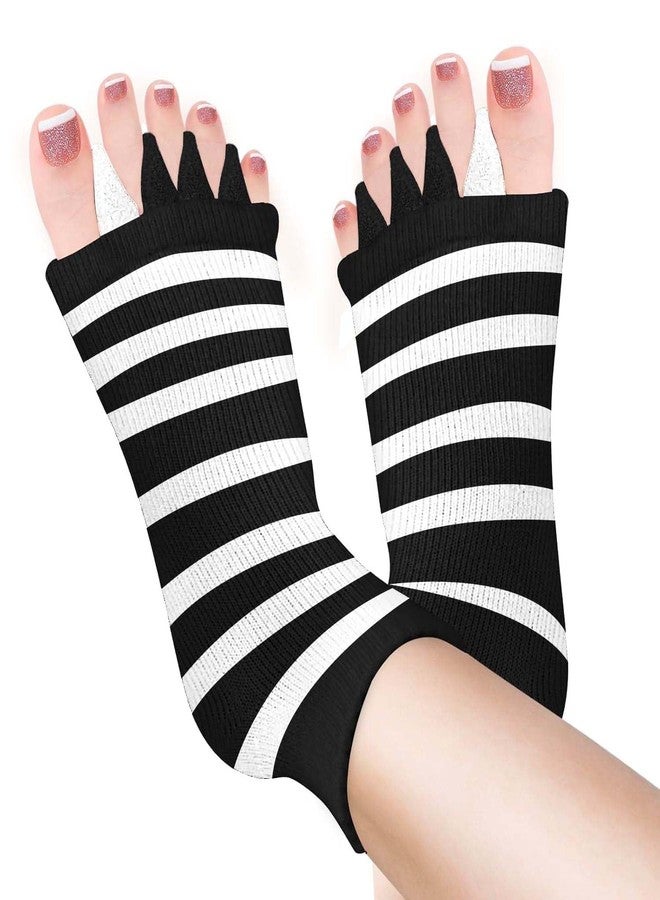 TecoKart® Foot Alignment Socks 5 Toe seprator for Women & Men - 5 Toe Separator Socks for Foot Pain Relief, Bunion Correction, and Thumb Eversion Prevention, Ideal for foot alignment - Image 1