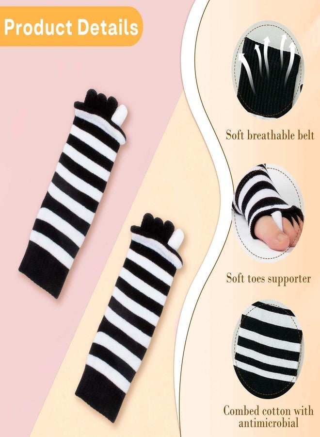 TecoKart® Foot Alignment Socks 5 Toe seprator for Women & Men - 5 Toe Separator Socks for Foot Pain Relief, Bunion Correction, and Thumb Eversion Prevention, Ideal for foot alignment - Image 3
