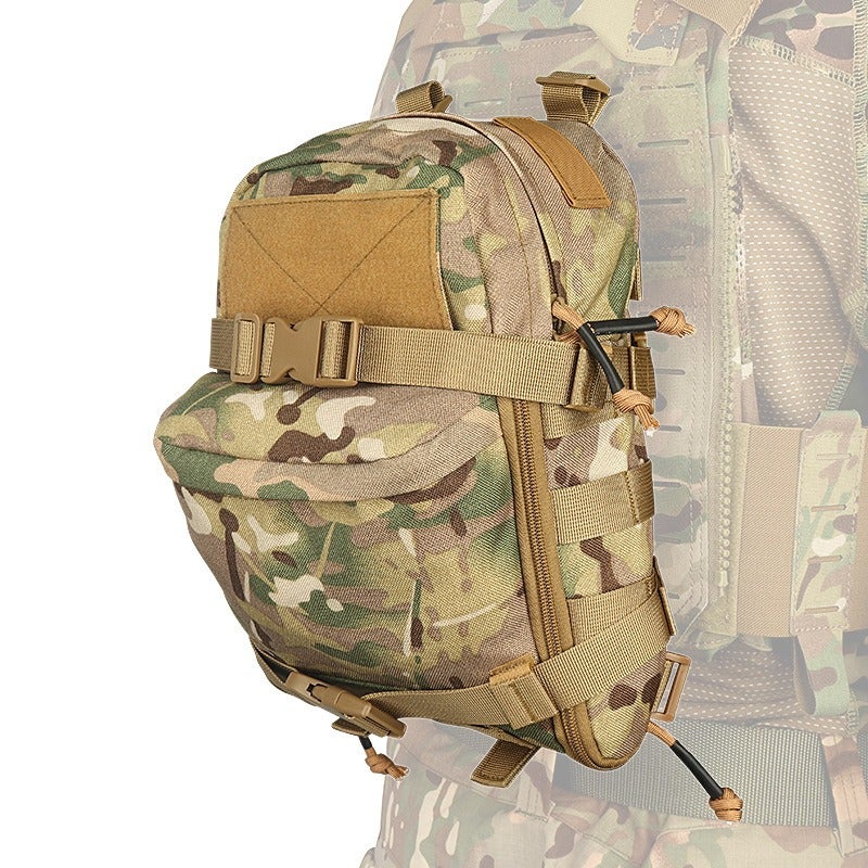 ‎KOSIBATE KOSIBATE Tactical Outdoor Hydration Carrier Bag - Lightweight Chest Pack with MOLLE Attachment, Vest Backpack for Hiking and Camping - Image 5