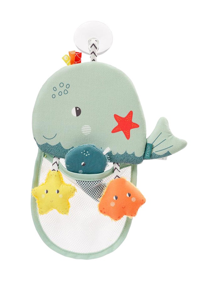 A Thousand & One Cuddles Cuddles - Baby Bath Toy Organizer With Suction Cup And Interactive Toys - Image 1