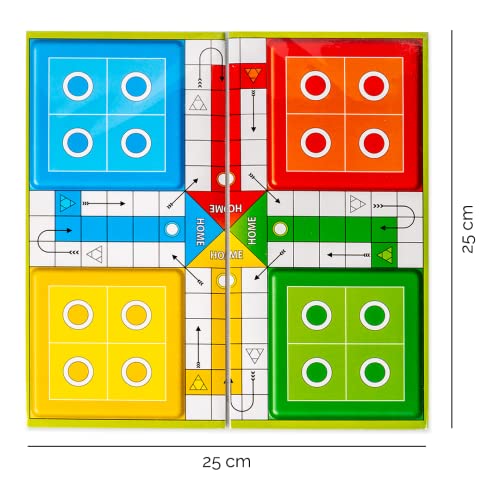 RATNA'S Classic Strategy Game Little Snakes and Ladders with Ludo 2 In 1 for Young Businessman (Multicolour),5 years and up - Image 5