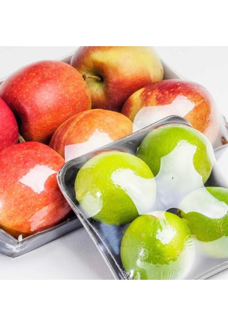 ECO Plastic Cling Film Food Wrap Clear 200 SQ.FT size(61.93 mm × 30cm)  - Image 2