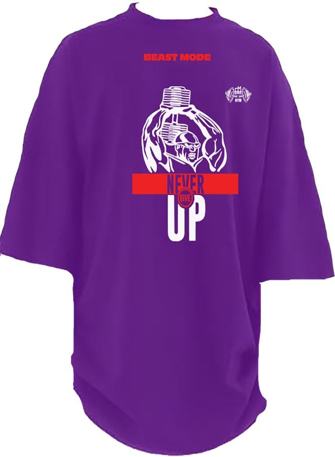 Genérico Men's Oversize T-shirt - No Pain No Gain Printed for exercise, gym and bodybuilding 9  - Image 4