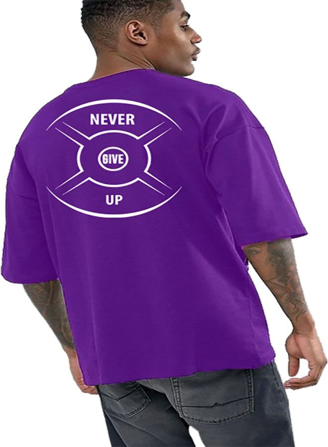 Genérico Men's Oversize T-shirt - No Pain No Gain Printed for exercise, gym and bodybuilding 9  - Image 3