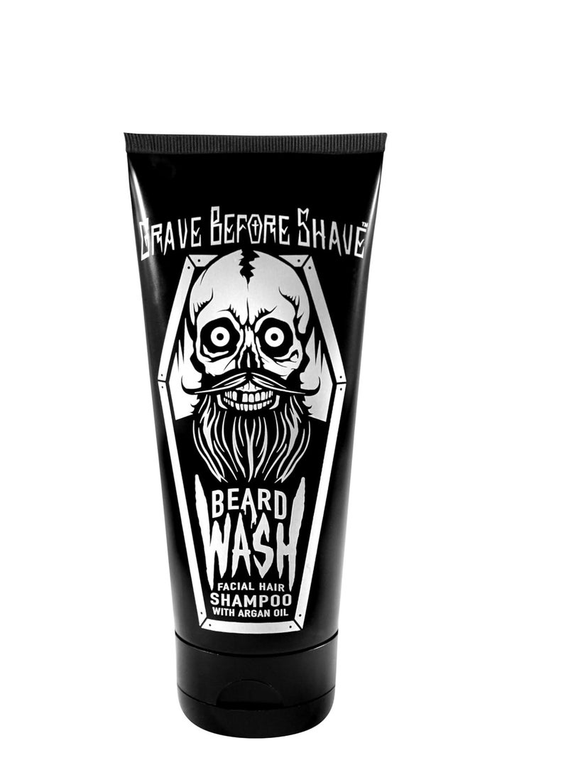 GRAVE BEFORE SHAVE GRAVE BEFORE SHAVE™ BEARD WASH SHAMPOO 6oz. Tube - Image 1
