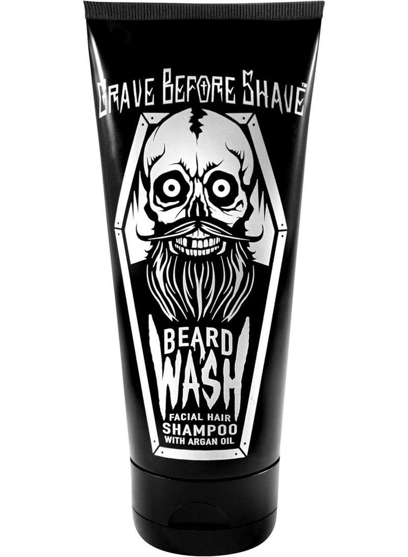GRAVE BEFORE SHAVE™ BEARD WASH SHAMPOO 6oz. Tube - Image 1