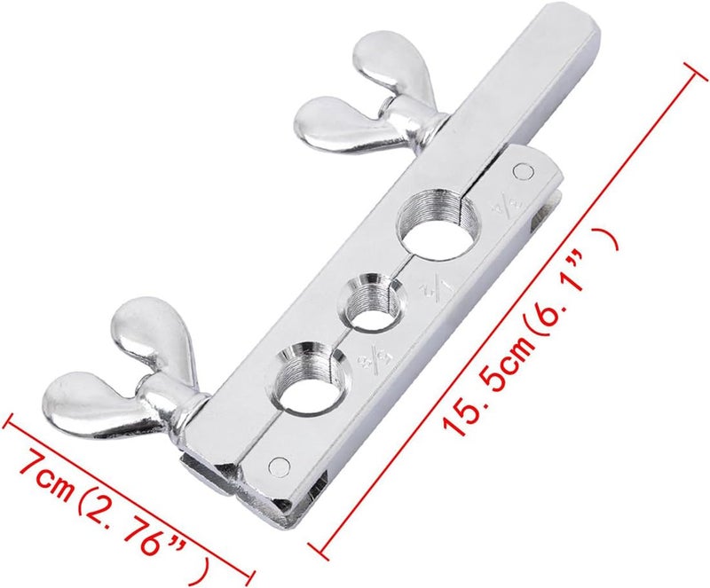 Up To Date Products & Tools Up To Date Products Tools 45 Degree Extrusion Type Flaring Swaging Tool Kit OD Soft Copper Tube Cutter WCarrying Case By Mr DIY Crafts  - Image 3