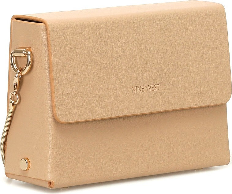 NINE WEST Boxy 4pr Nude Women's Clutch - Image 2